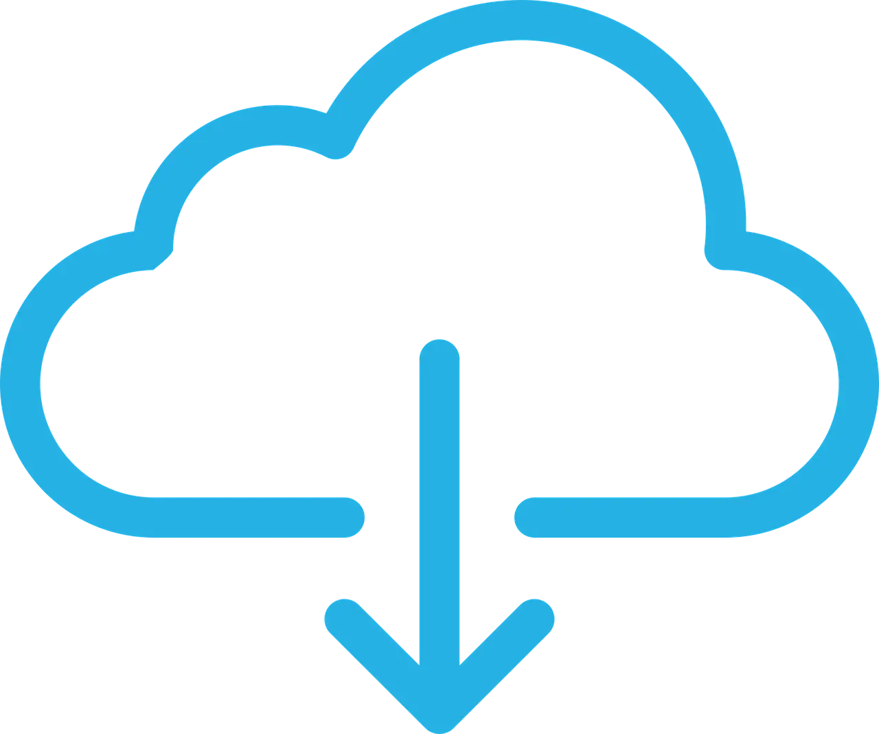 Free download cloud file download vector